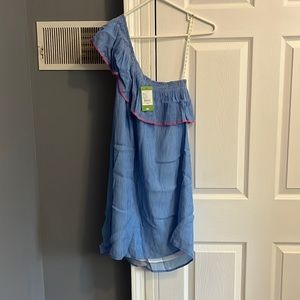 NWT Lilly Pulitzer one shoulder dress